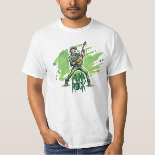 Camiseta Atasco de Punk verde