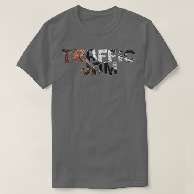 Camiseta Atasco de tráfico (Diseño del anverso)