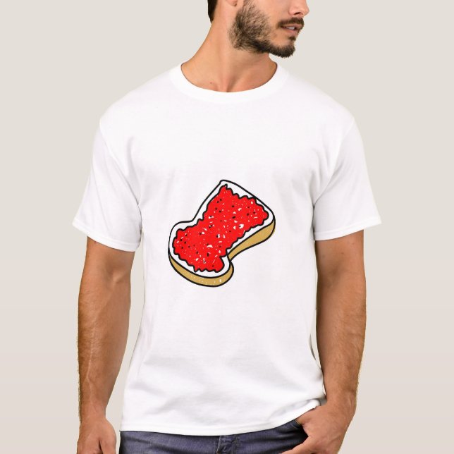 Camiseta atasco en el pan (Anverso)