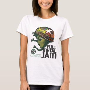 Camiseta Atasco metalizado completo