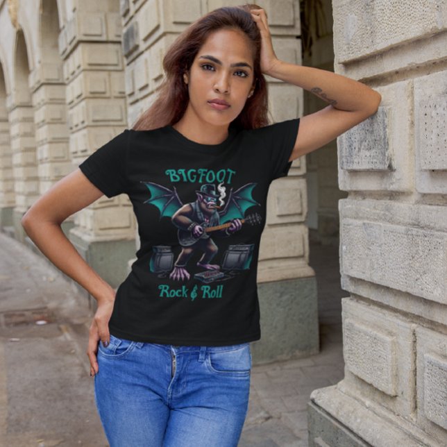 Camiseta Atasco nocturno de rock y rock de Bigfoots (Subido por el creador)