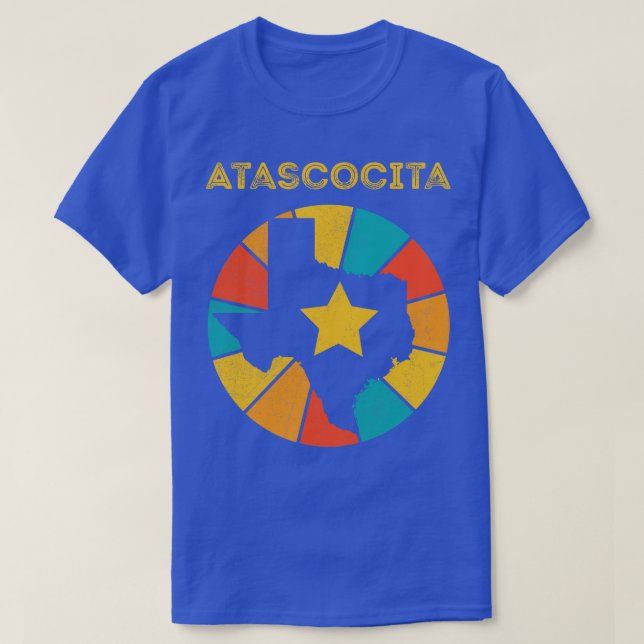 Camiseta Atascocita Texas Vintage Molress Souvenir (Diseño del anverso)