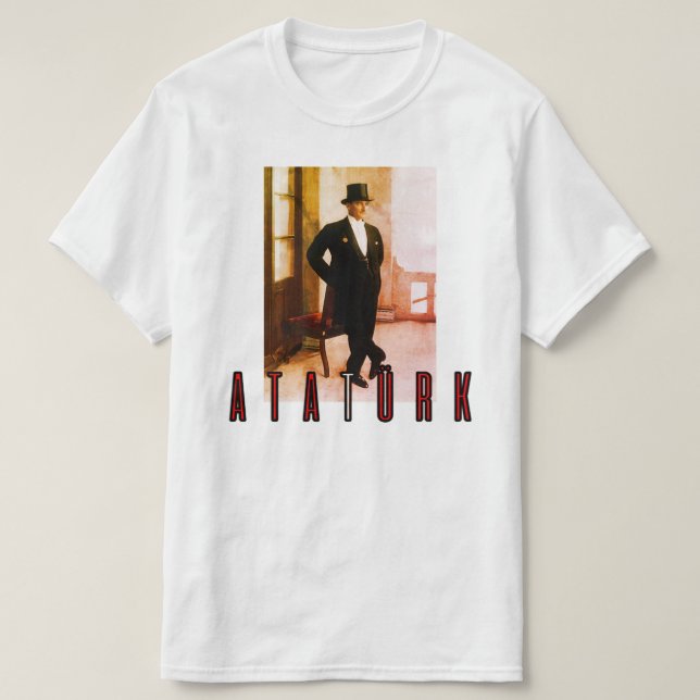Camiseta Atatürk (Diseño del anverso)