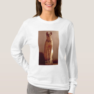Camiseta Ataúd de un gato protegido por la diosa Bastet (p