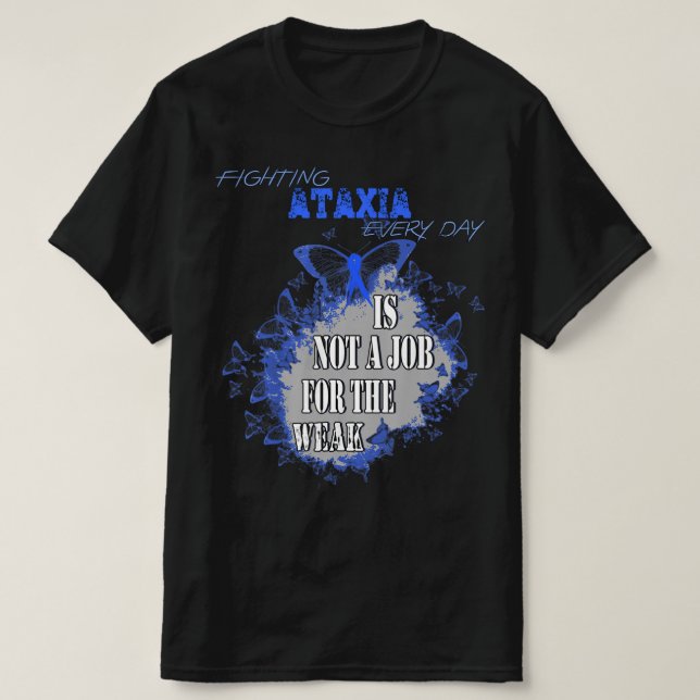 Camiseta Ataxia Awareness T-Shirt22 (Diseño del anverso)