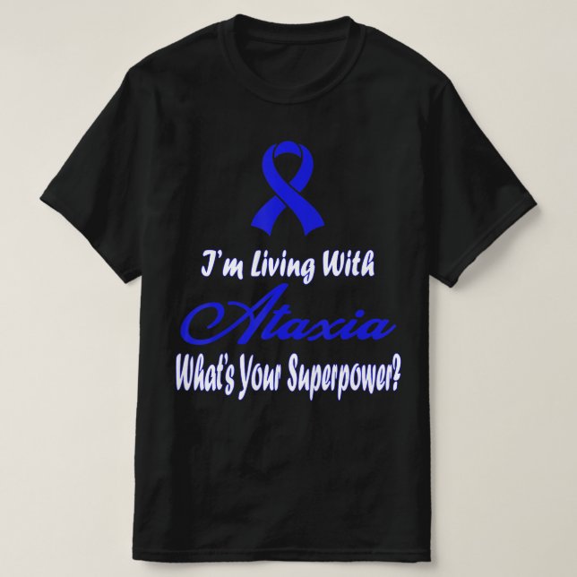 Camiseta Ataxia Awareness T-Shirt5 (Diseño del anverso)