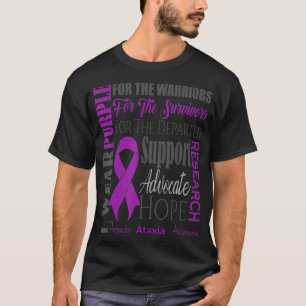 Camiseta Ataxia Conciencia sobre el Enfermedad Neurológica 