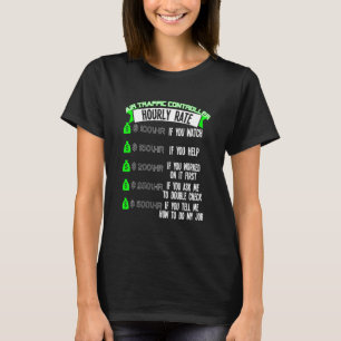 Camiseta Atc De Velocidad Horaria Del Controlador De Tráfic