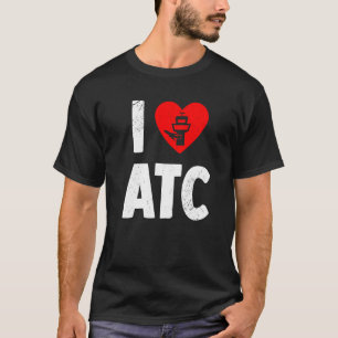 Camiseta Atc Love Air Traffic Controller Life Radar Techni