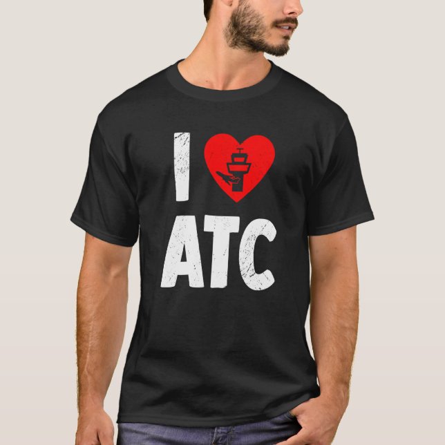 Camiseta Atc Love Air Traffic Controller Life Radar Techni (Anverso)
