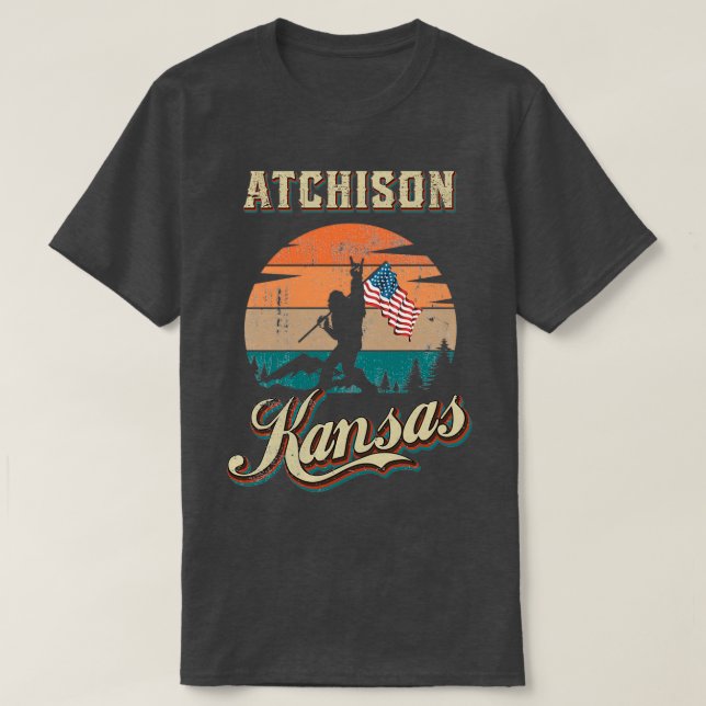 Camiseta Atchison Kansas (Diseño del anverso)