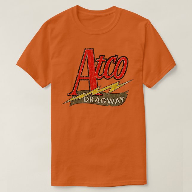 Camiseta Atco Dragway 1960 (Diseño del anverso)