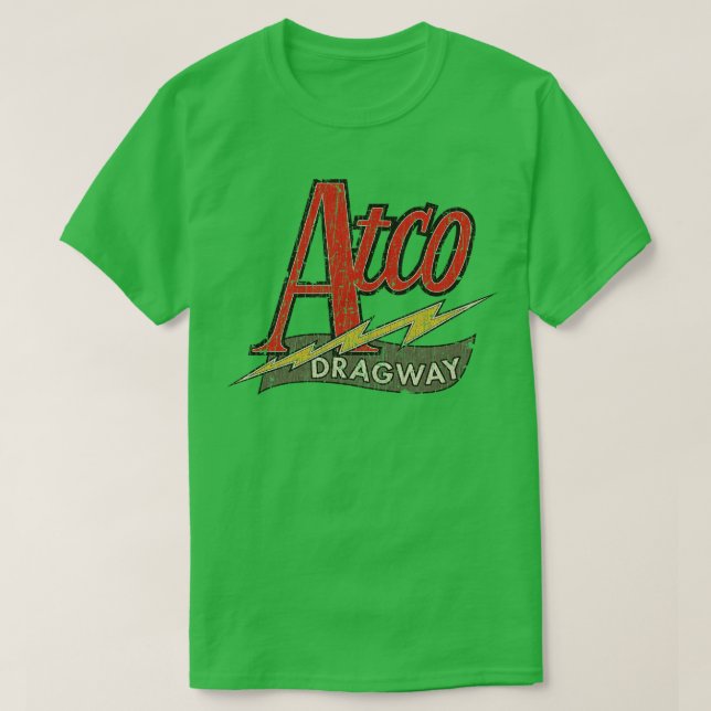 Camiseta Atco Dragway 1960 (Diseño del anverso)