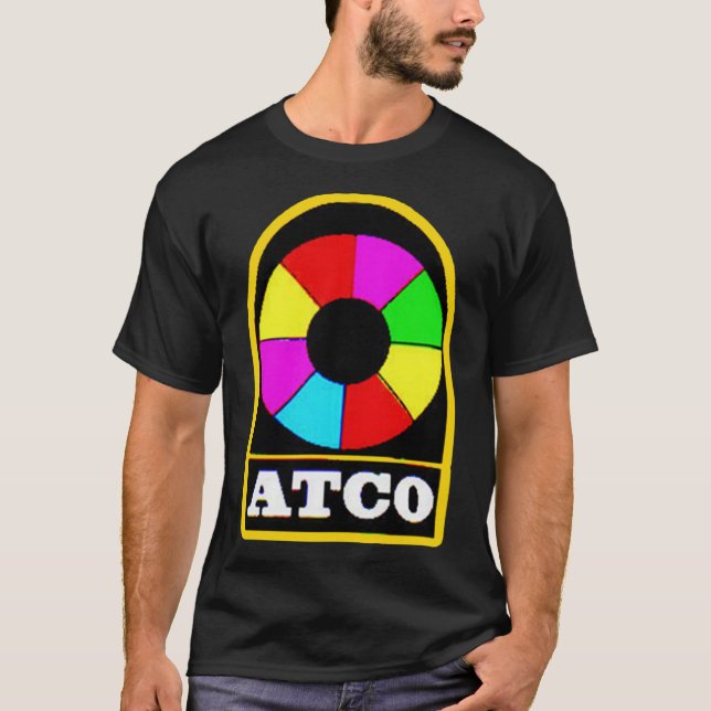 Camiseta ATCO REGISTRA VINYL PEGATINA Y SHIRT Classic T-Sh (Anverso)