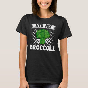 Camiseta Ate My Broccoli Broccoli Vegan Vegetarian