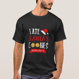Camiseta Ate Santa Cofunda de Navidades divertidos 
