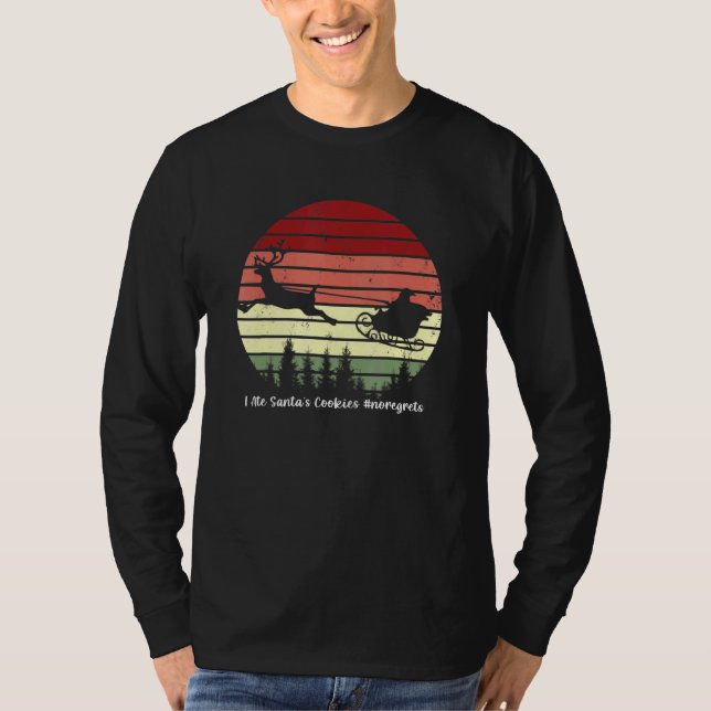 Camiseta Ate Santa Retro (Anverso)