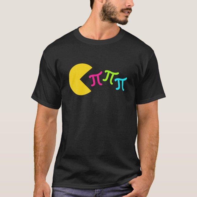 Camiseta Ate Some Pi Funny Math (Anverso)