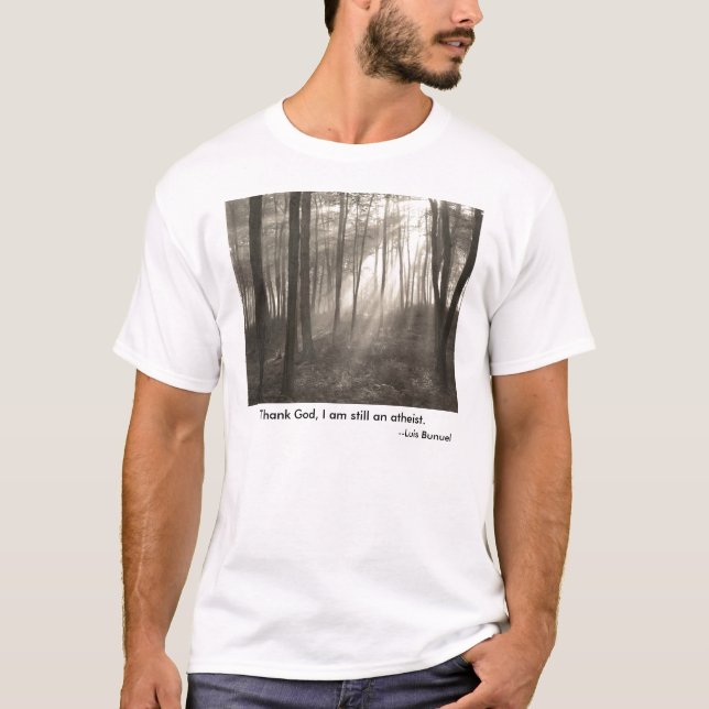 Camiseta atea (Anverso)