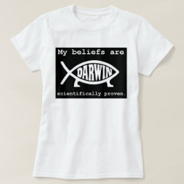 Camiseta atea de Darwin
