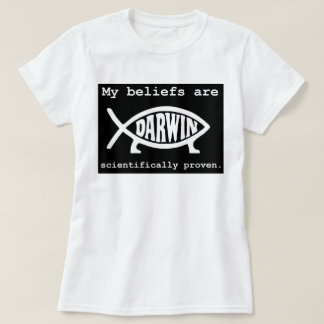 Camiseta atea de Darwin