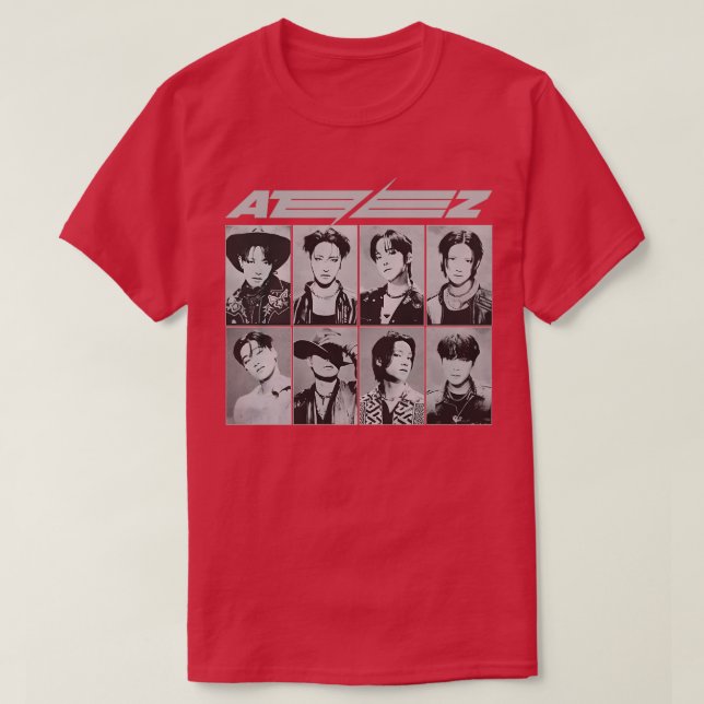 CAMISETA ATEEZ (Diseño del anverso)