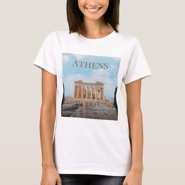 Camiseta Atenas Grecia (Anverso)