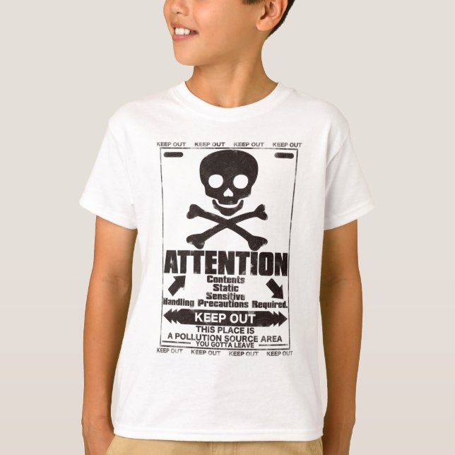 CAMISETA ATENCIÓN (Anverso)