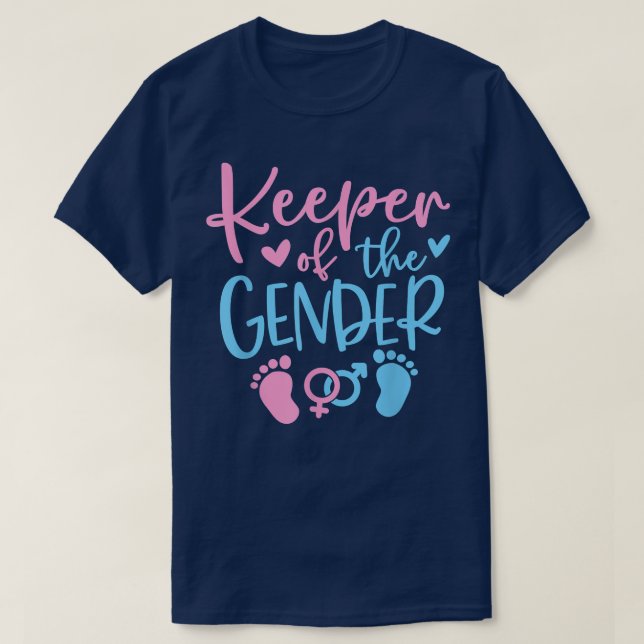 Camiseta Atención De La Invitación De Embarazo De Género (Diseño del anverso)