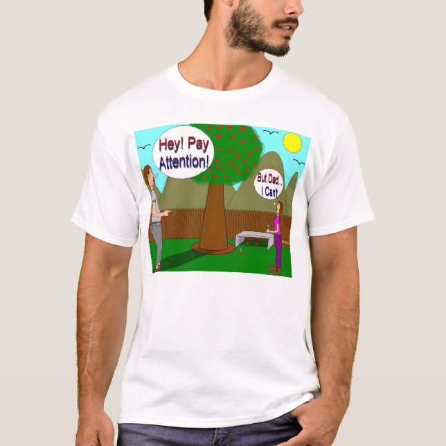 Camiseta Atención de la paga (Anverso)