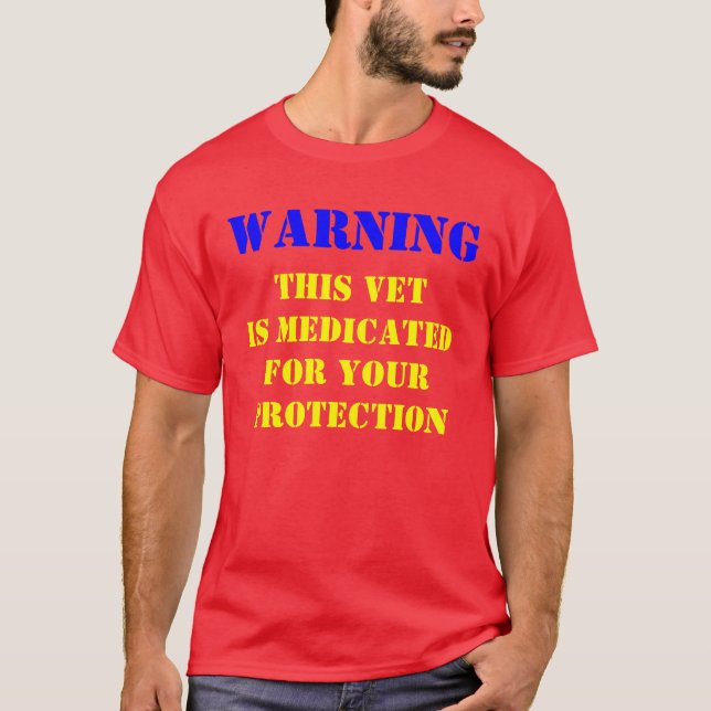 Camiseta Atención: ESTE EFECTO ESTÁ MEDICADO (Anverso)
