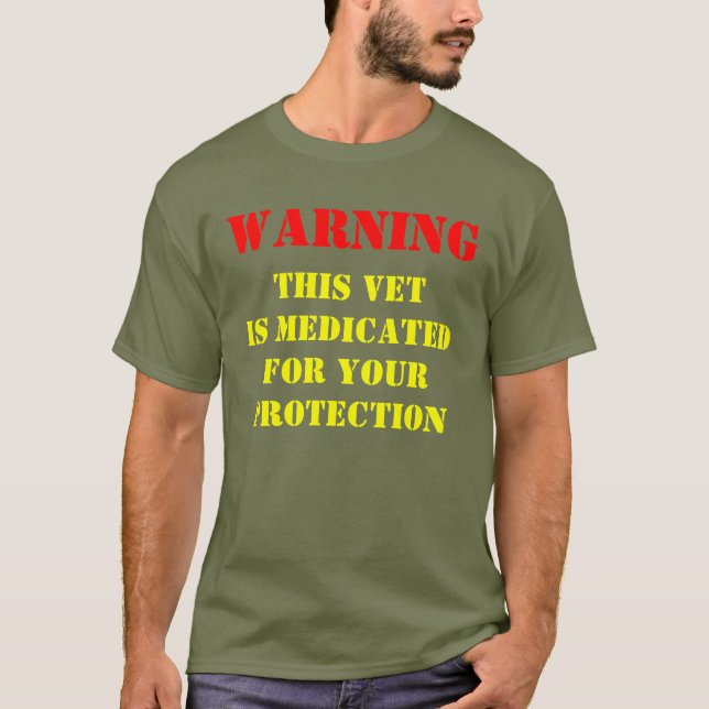 Camiseta Atención: ESTE EFECTO ESTÁ MEDICADO (Anverso)