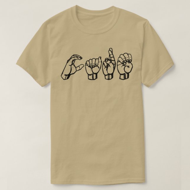 Camiseta Atención médica en ASL (Diseño del anverso)