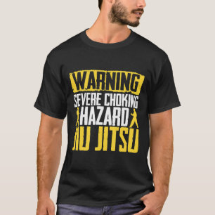 Camiseta Atención Puedo Jiu Jitsu Luchador Judo Arte Marcia