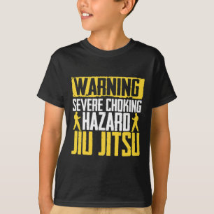 Camiseta Atención Puedo Jiu Jitsu Luchador Judo Arte Marcia