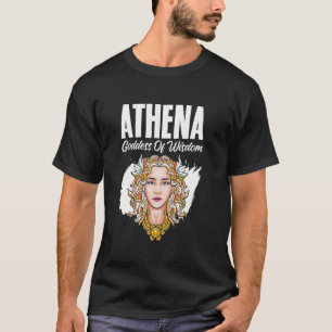 Camiseta Atenea Diosa de la Sabiduría Olímpicos Griego Anti