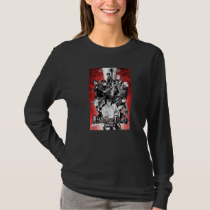 Camiseta Atentado contra Poster del Grupo del Cielo Rojo de