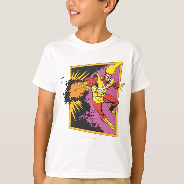 Camiseta Atentados de Firestorm (Anverso)