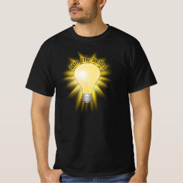 Camiseta Atenuar las luces - Bombilla