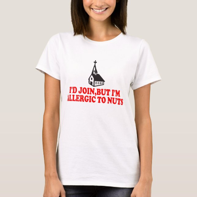 Camiseta Ateo divertido (Anverso)