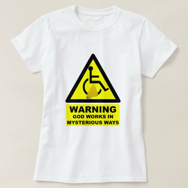 Camiseta Ateo hilarante (Diseño del anverso)
