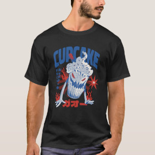Camiseta Aterrador monstruo de la torta de camisón