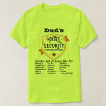 Aterrador monstruo seguridad divertida Halloween