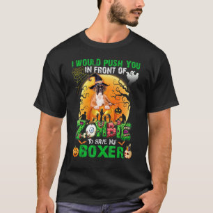 Camiseta Aterrador te empuja frente a zombies para salvar m