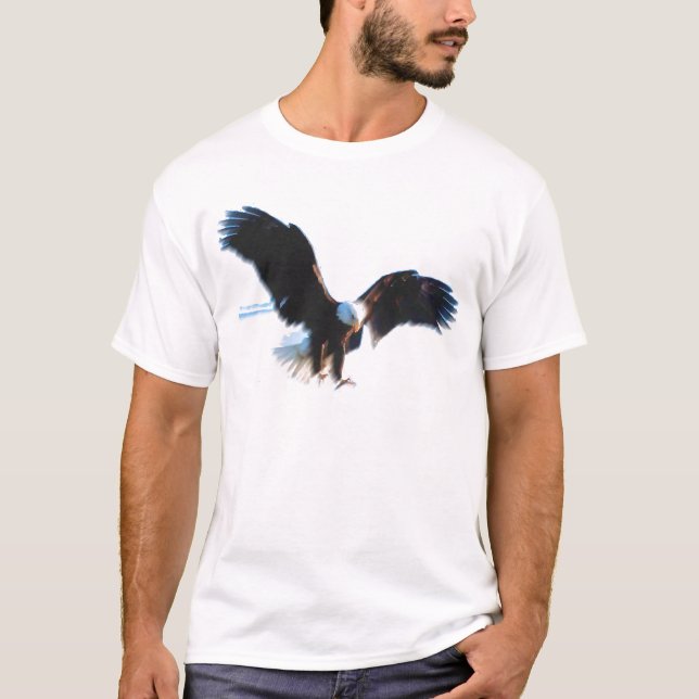 Camiseta Aterrizaje de águilas en Estados Unidos (Anverso)