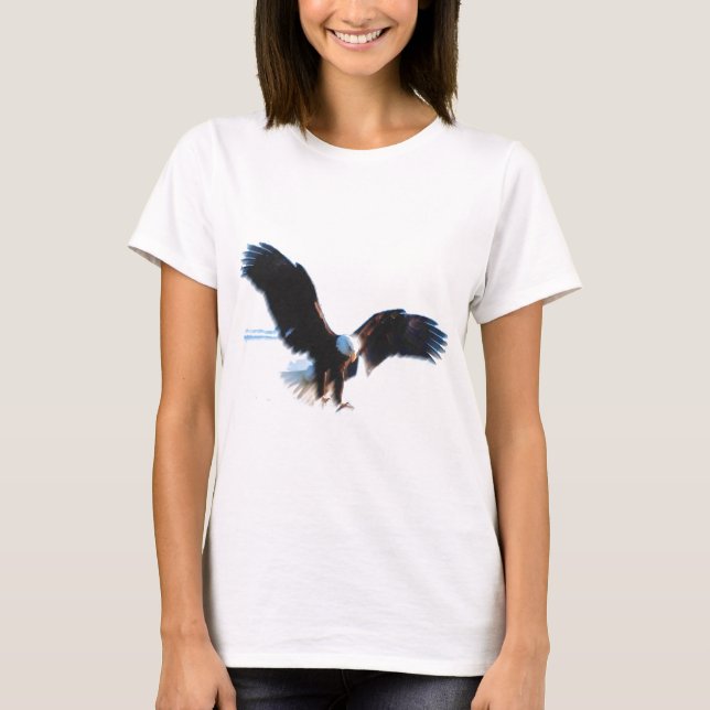 Camiseta Aterrizaje de águilas en Estados Unidos (Anverso)