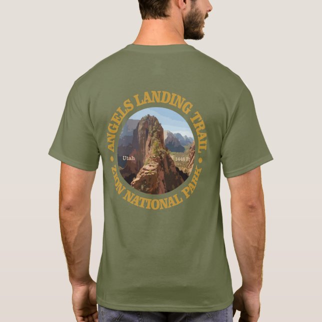 Camiseta Aterrizaje de ángeles (Reverso)