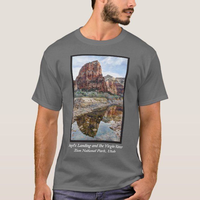 Camiseta Aterrizaje de los ángeles del parque nacional de (Anverso)