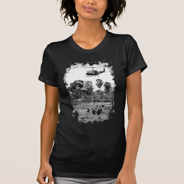 Camiseta Aterrizaje de Vietnam Huey (Anverso)