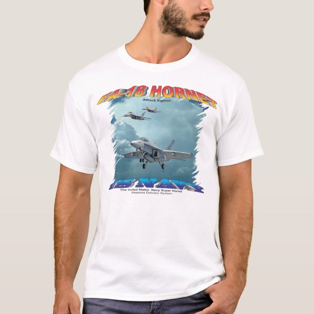 Camiseta Aterrizaje estupendo del avispón (Anverso)